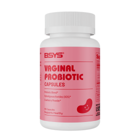 BSYS Vagina Probiotic Capsules Vagina Health Support Formula Yeast Balance UTI Prevention Aid Menopausa Wellness Vaginal Dryness Relief Antibioti (Option: 1PCS)