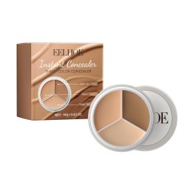 EELHOE Concealer Covers Facial Imperfections Such As Tear Troughs, Dark Circles, And Blemishes To Create A Clear And Natural Makeup Look. (Option: 1PCS)