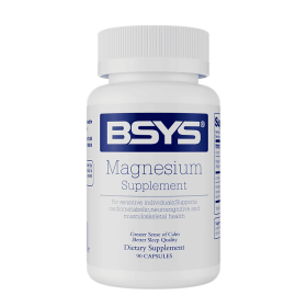 BSYS Magnesium Supplements Sleep & Anxiety Relief Aid Muscle Relaxation Support Heart Health & Blood Sugar Balance Formula Cognitive Function Enh (Option: 1PCS)